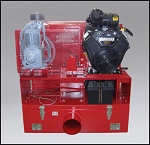 Nikro TR31PKG TR 31 PKG Truck Trailer Mount Vacuum with Compressor